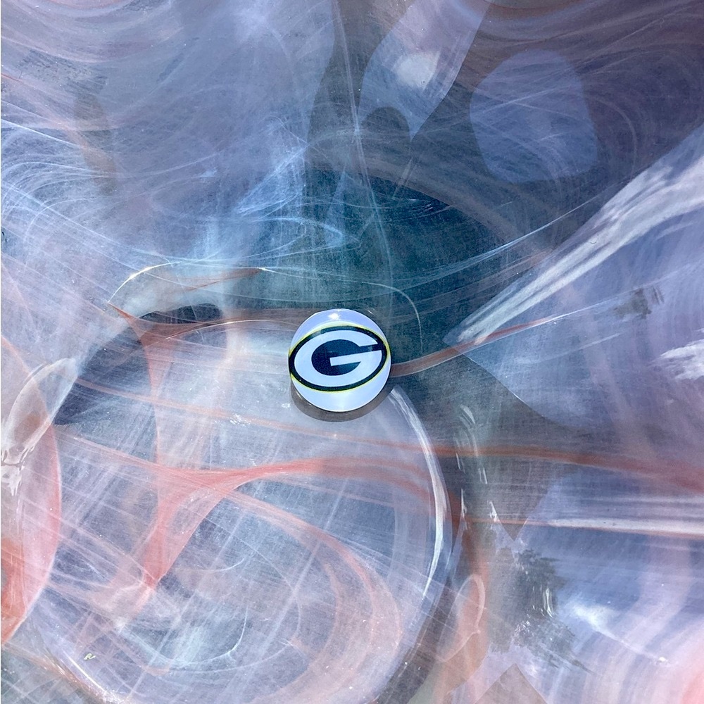 Boutique: Green Bay packer snap charm